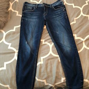 Silver Avery Ankle Crop!